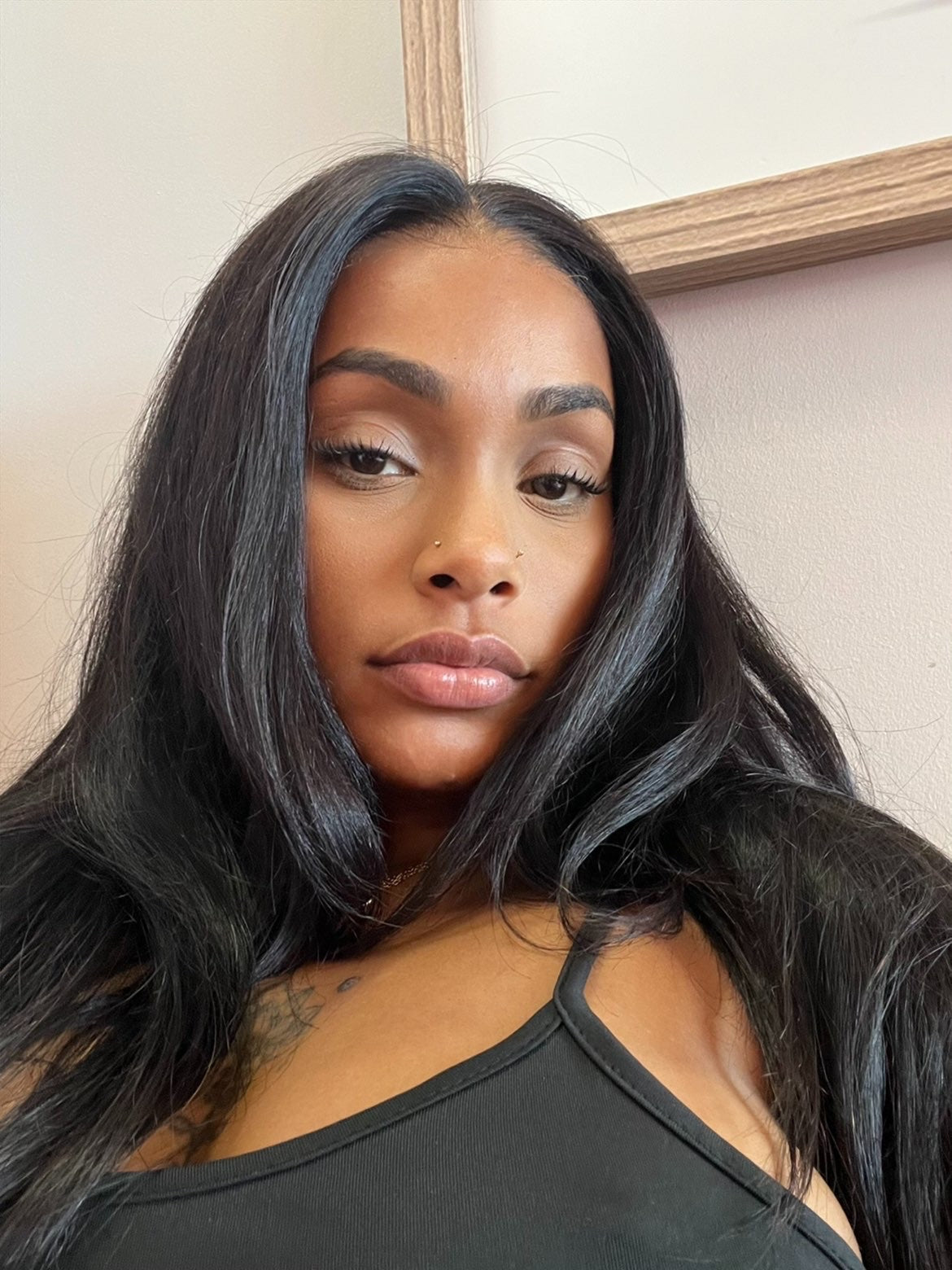 Lace wig transparent